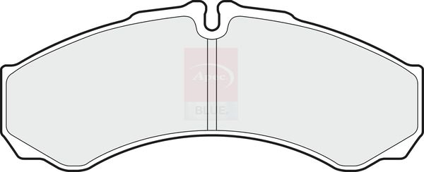 Apec Blue PD3108 Brake Pad Set, disc brake - 1