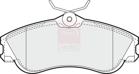 Apec Blue PD3126 Brake Pad Set, disc brake - 1