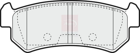 Apec Blue PD3127 Brake Pad Set, disc brake - 2