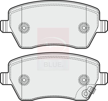 Apec Blue PD3135 Brake Pad Set, disc brake - 1