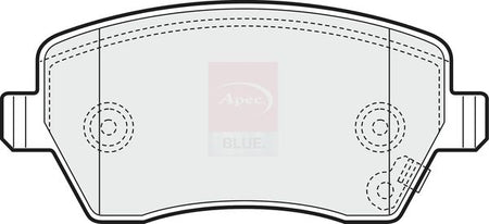 Apec Blue PD3135 Brake Pad Set, disc brake - 2