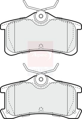 Apec Blue PD3139 Brake Pad Set, disc brake - 1