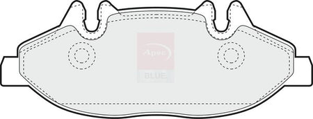 Apec Blue PD3143 Brake Pad Set, disc brake - 2