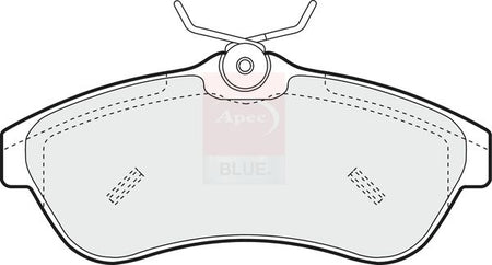 Apec Blue PD3149 Brake Pad Set, disc brake - 1
