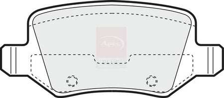 Apec Blue PD3151 Brake Pad Set, disc brake - 2