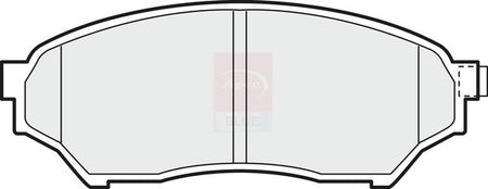 Apec Blue PD3162 Brake Pad Set, disc brake - 1
