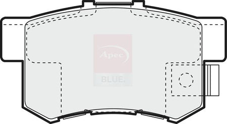 Apec Blue PD3170 Brake Pad Set, disc brake - 1