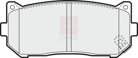Apec Blue PD3175 Brake Pad Set, disc brake - 1