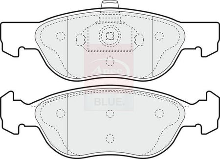Apec Blue PD3176 Brake Pad Set, disc brake - 1