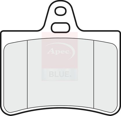 Apec Blue PD3180 Brake Pad Set, disc brake - 1