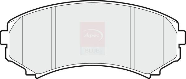 Apec Blue PD3183 Brake Pad Set, disc brake - 1