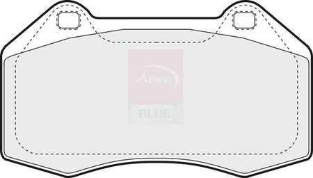 Apec Blue PD3197 Brake Pad Set, disc brake - 1