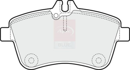 Apec Blue PD3201 Brake Pad Set, disc brake - 1
