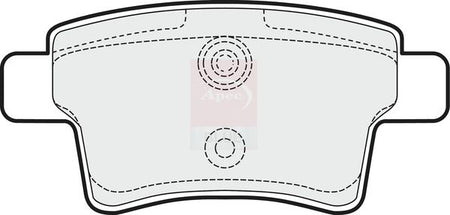 Apec Blue PD3212 Brake Pad Set, disc brake - 1