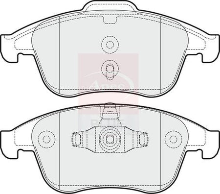 Apec Blue PD3261 Brake Pad Set, disc brake - 1