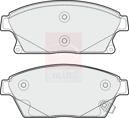 Apec Blue PD3268 Brake Pad Set, disc brake - 1