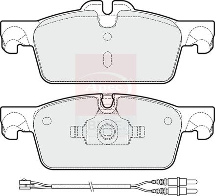 Apec Blue PD3275 Brake Pad Set, disc brake - 1