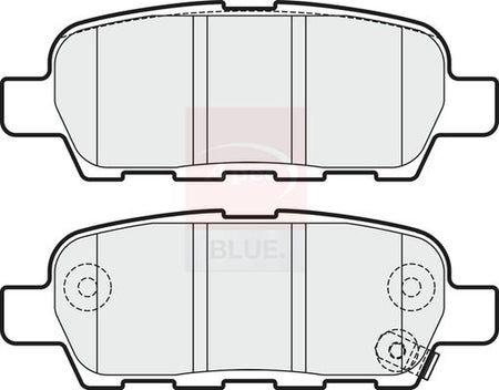 Apec Blue PD3280 Brake Pad Set, disc brake - 1