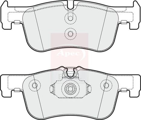 Apec Blue PD3291 Brake Pad Set, disc brake - 1