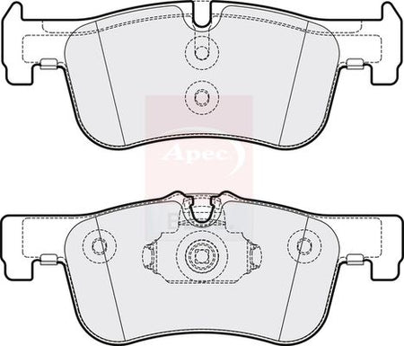 Apec Blue PD3291 Brake Pad Set, disc brake - 2