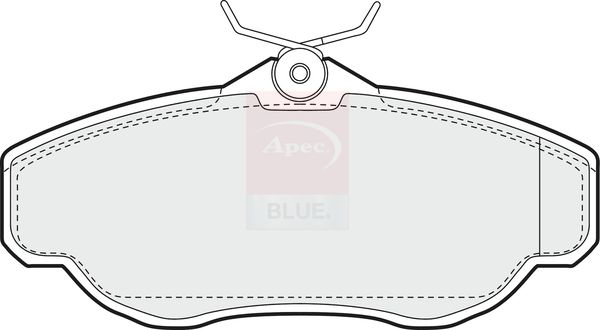 Apec Blue PD3295 Brake Pad Set, disc brake - 1