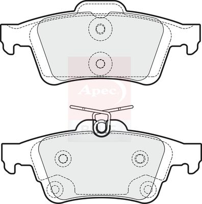 Apec Blue PD3314 Brake Pad Set, disc brake - 1