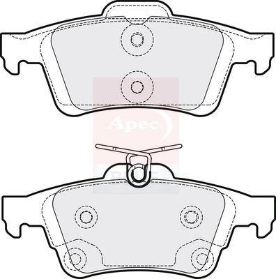 Apec Blue PD3314 Brake Pad Set, disc brake - 2