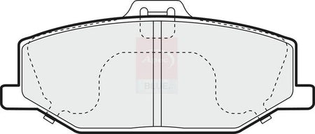 Apec Blue PD3324 Brake Pad Set, disc brake - 2