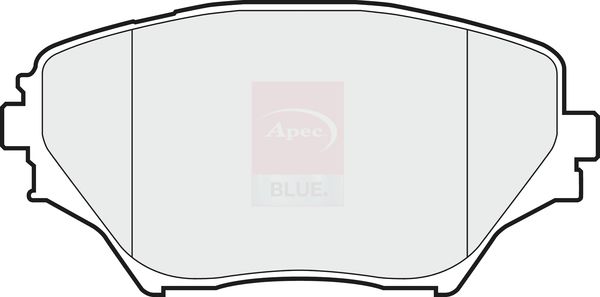 Apec Blue PD3327 Brake Pad Set, disc brake - 2