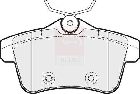 Apec Blue PD3344 Brake Pad Set, disc brake - 1