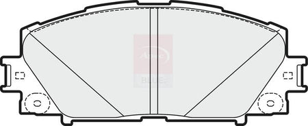Apec Blue PD3345 Brake Pad Set, disc brake - 1