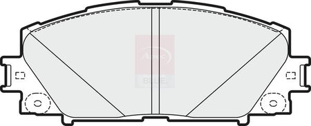 Apec Blue PD3345 Brake Pad Set, disc brake - 2