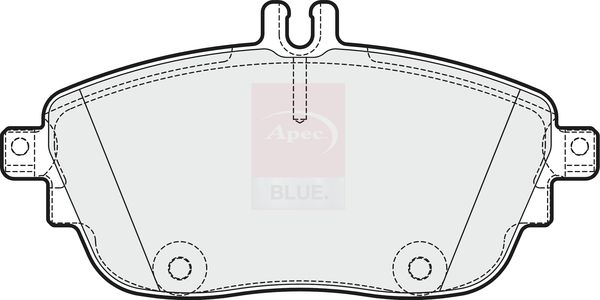 Apec Blue PD3359 Brake Pad Set, disc brake - 1