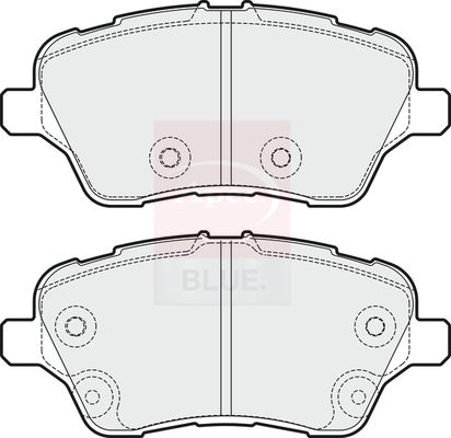 Apec Blue PD3367 Brake Pad Set, disc brake - 1
