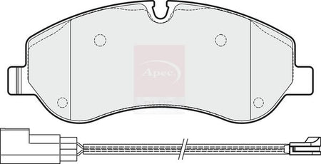 Apec Blue PD3368 Brake Pad Set, disc brake - 1