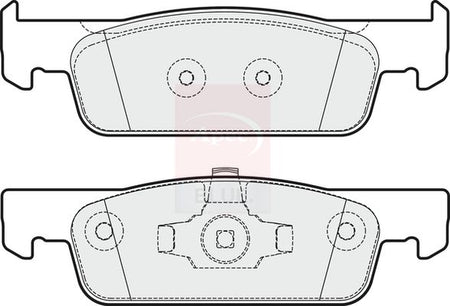 Apec Blue PD3370 Brake Pad Set, disc brake - 2