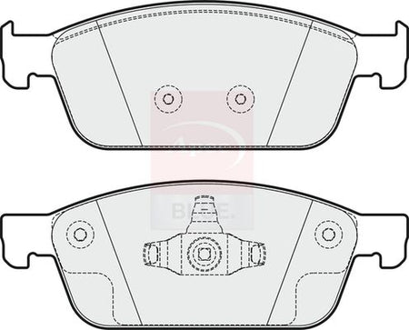 Apec Blue PD3371 Brake Pad Set, disc brake - 1