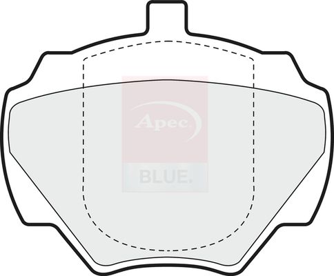 Apec Blue PD3385 Brake Pad Set, disc brake - 1