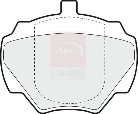 Apec Blue PD3385 Brake Pad Set, disc brake - 1