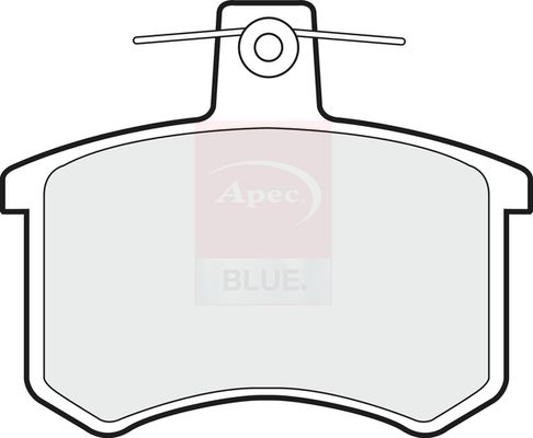 Apec Blue PD3399 Brake Pad Set, disc brake - 1
