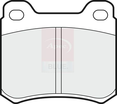 Apec Blue PD3401 Brake Pad Set, disc brake - 1