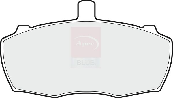 Apec Blue PD3402 Brake Pad Set, disc brake - 1