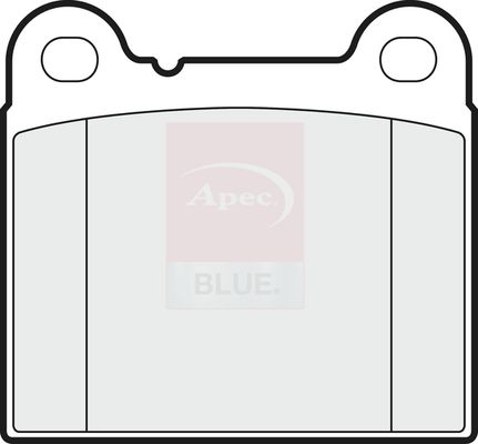 Apec Blue PD3414 Brake Pad Set, disc brake - 1