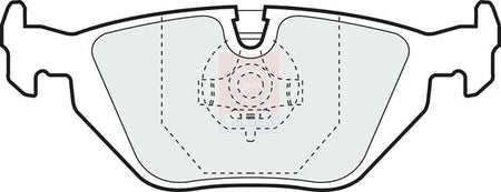 Apec Blue PD3415 Brake Pad Set, disc brake - 1