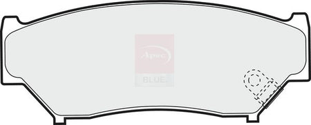 Apec Blue PD3445 Brake Pad Set, disc brake - 1
