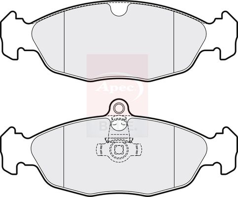 Apec Blue PD3448 Brake Pad Set, disc brake - 1
