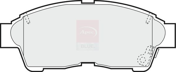 Apec Blue PD3451 Brake Pad Set, disc brake - 1