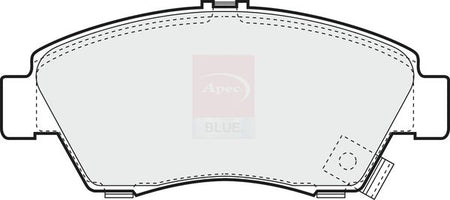 Apec Blue PD3456 Brake Pad Set, disc brake - 1