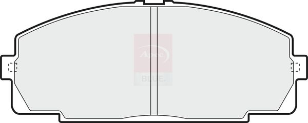 Apec Blue PD3457 Brake Pad Set, disc brake - 1