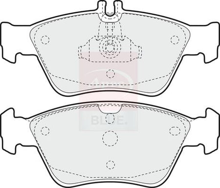Apec Blue PD3479 Brake Pad Set, disc brake - 1